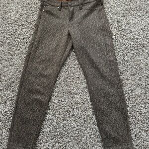 Liverpool Brown and Black Patterned Pants